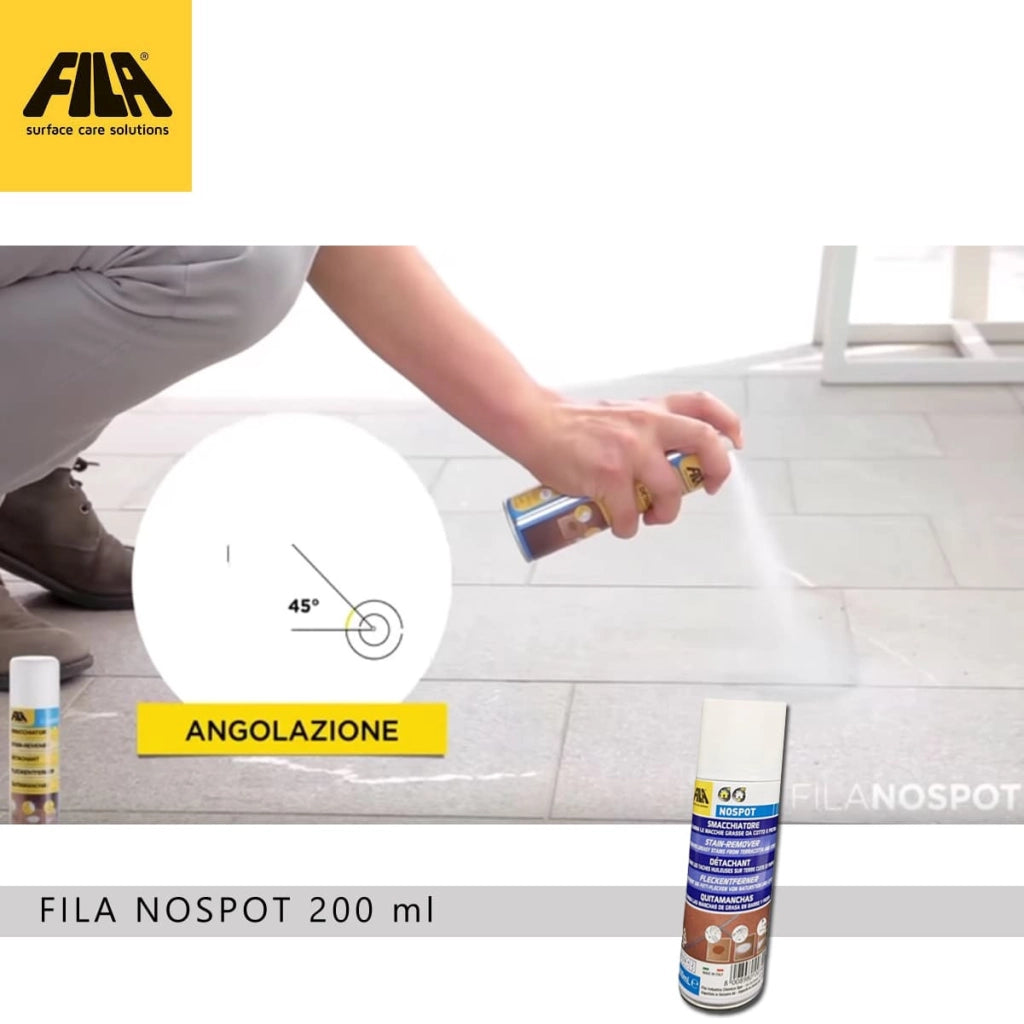 Fila Nospot Ml.200 Smacchiatore Spray Per Cotto Klinker E Pietra Naturale