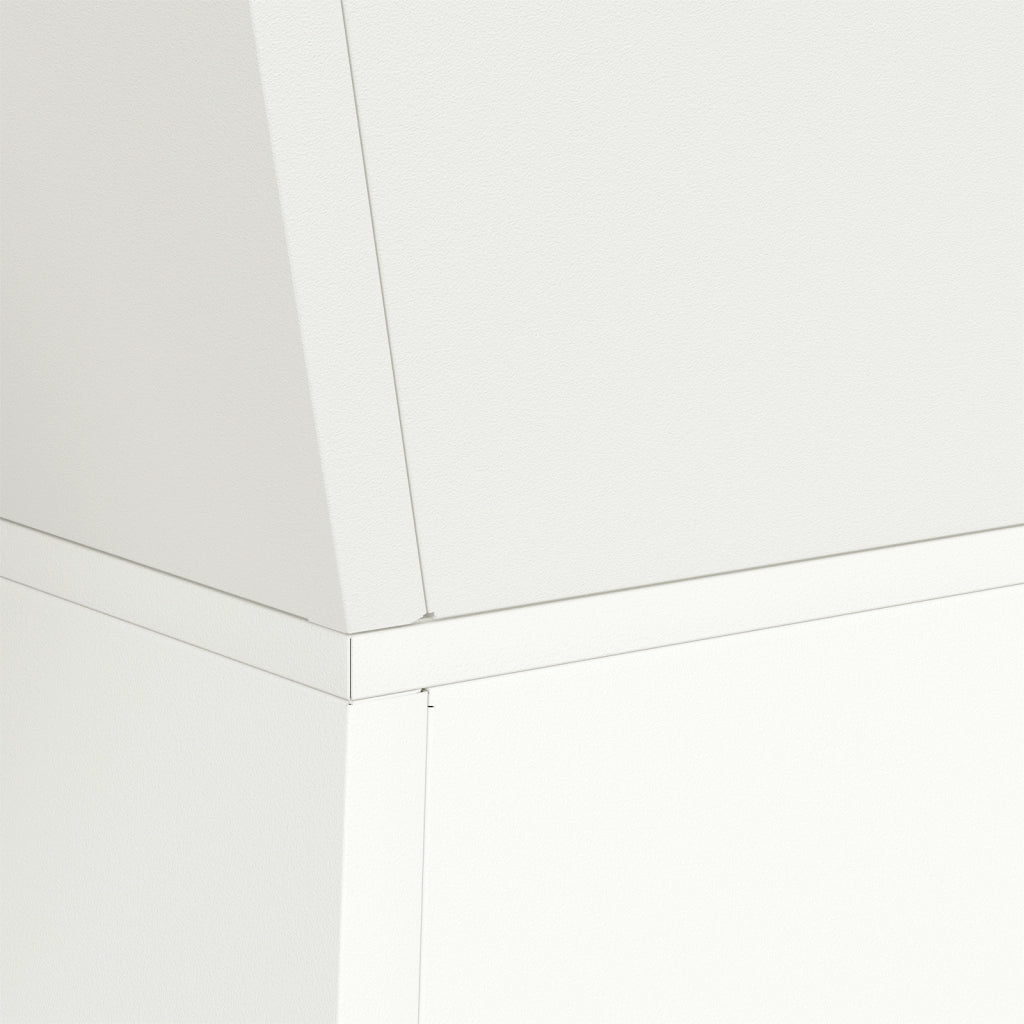 Supporto per Piante Bianco Plastica Medio Intarsi Decorativi