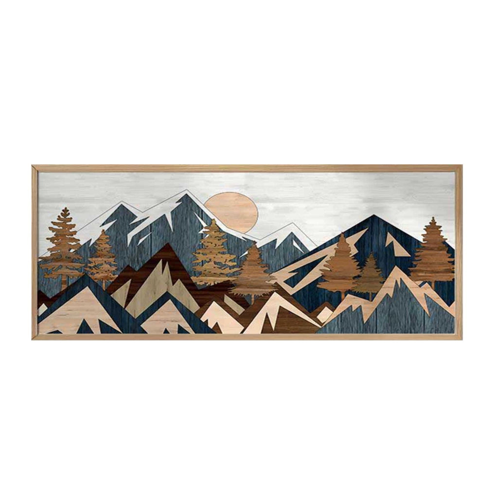 Miroteso, Quadro Materiale Struttura in Legno Nobilitato, 50x120h cm Multicolore