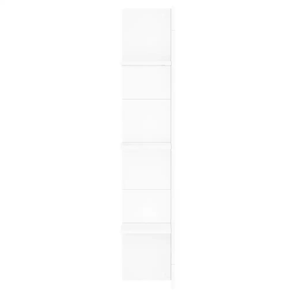 Mobile Porta TV Bianco 152x22x113 cm in Legno Multistrato 833722