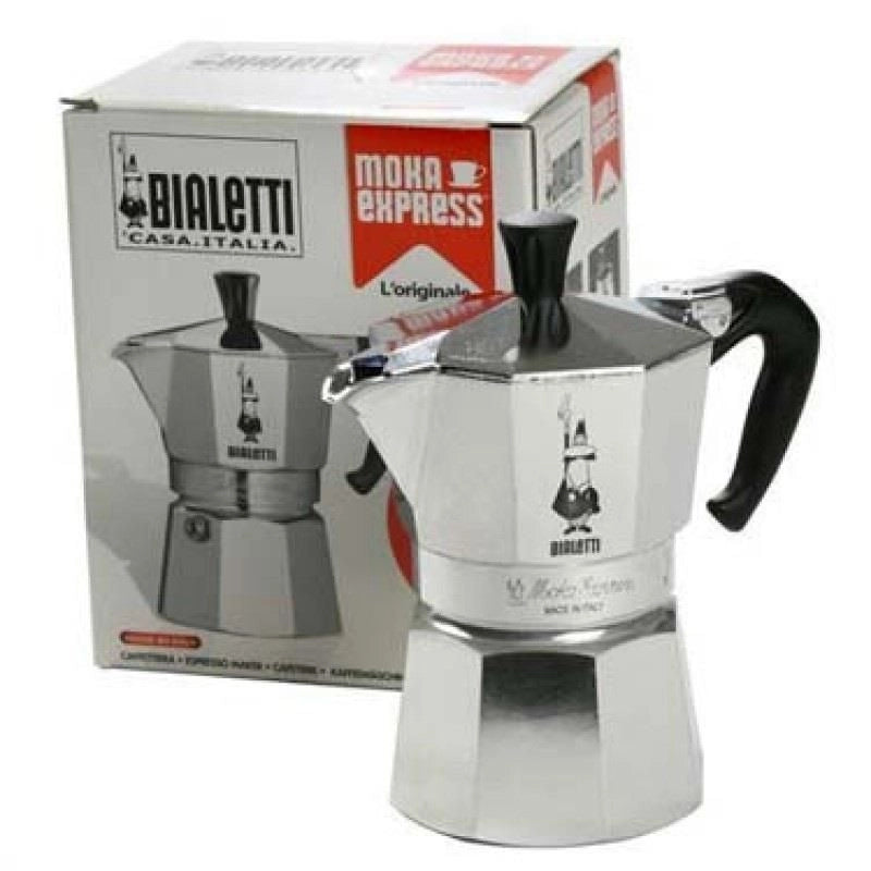Bialetti 0001167 Moka Express Caffettiera 18 tazze 900 ml Alluminio Gas Elettrico colore Alluminio
