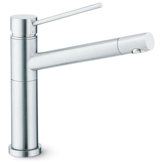 Newform X-Trend Miscelatore Lavello Cromo Spazzolato con Bocca Girevole