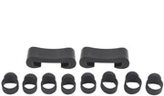 Accessori per Batteria - Coperture per Bastoncini a Siliconi - Protezione per Bastoncini - Accessorio per Percussione - 8 pezzi Inclusi Supporto per Bastoncini - Modello: 8PCS - Materiale: Siliconi