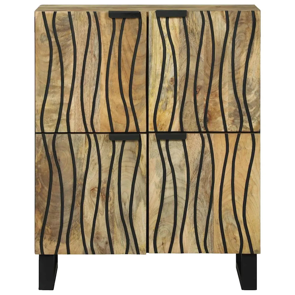 Credenza Marrone 60 x 33 x 75 cm legno massello di mango 4017962