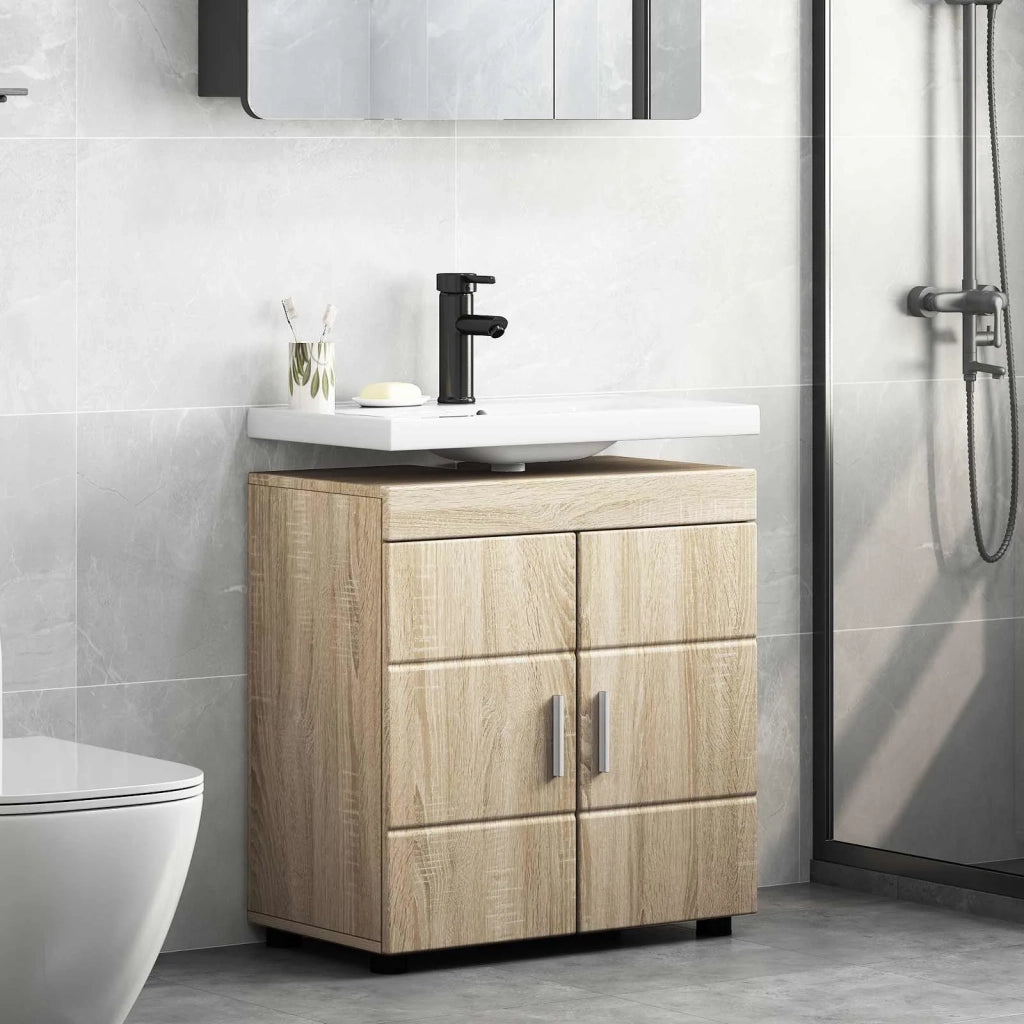Set di Armadi da Bagno TULUM Rovere Sonoma 60 x 34 x 63 cm 880323