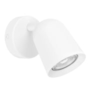 Faretti E Spot Moderno Camaldoli Acciaio Bianco 1 Luce Gu10 Ip20