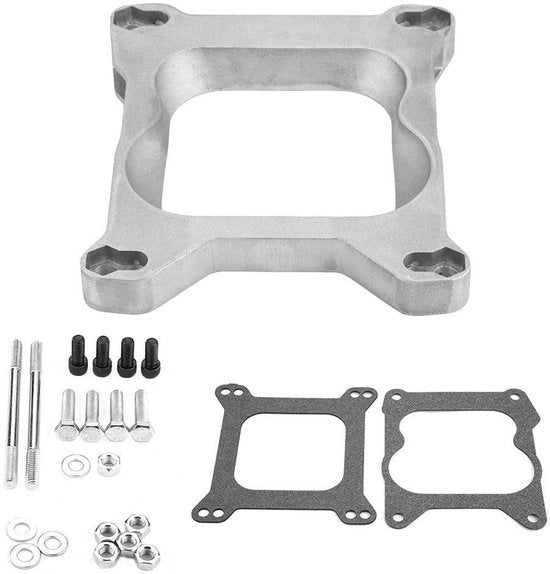 Adattatore di carburatore aperto per 3/4 pollice - Prestazioni - Alluminio - Raccolta Quadrajet - Idoneo per 9130 - 1 pezzo