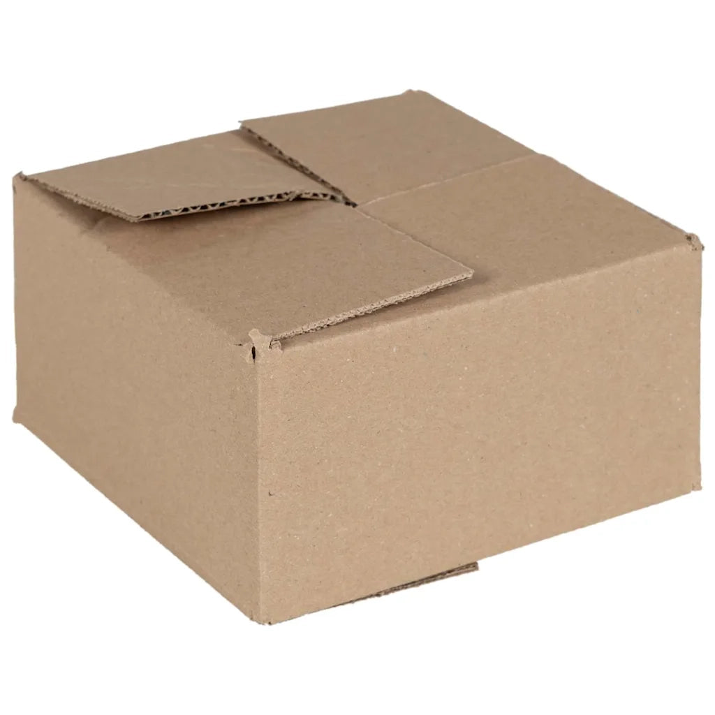 Scatola Pieghevole 50 pcs Naturale 15 x 15 x 8 cm Cartone 4106562