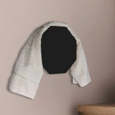 Scaldasalviette elettrico Nazca 29,5 cm asfalto opaco in ceramica 70W