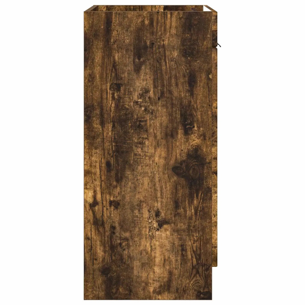 Mobiletto da bagno sotto il lavello Rovere Fumo 890099