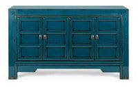 Credenza 4 Ante 133x40x82h cm Jinan Blu