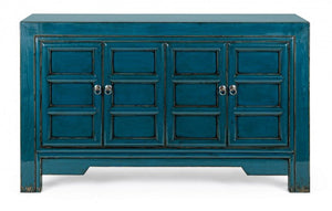 Credenza 4 Ante 133x40x82h cm Jinan Blu