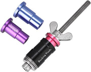 Strumento per Regolazione della Sospensione Posteriore - Sostituzione Bushing - Materiale Resistentente all'Ossidazione - Accessorio di Manutenzione - Adatto per Ammortizzatore - Componente per Biciclette