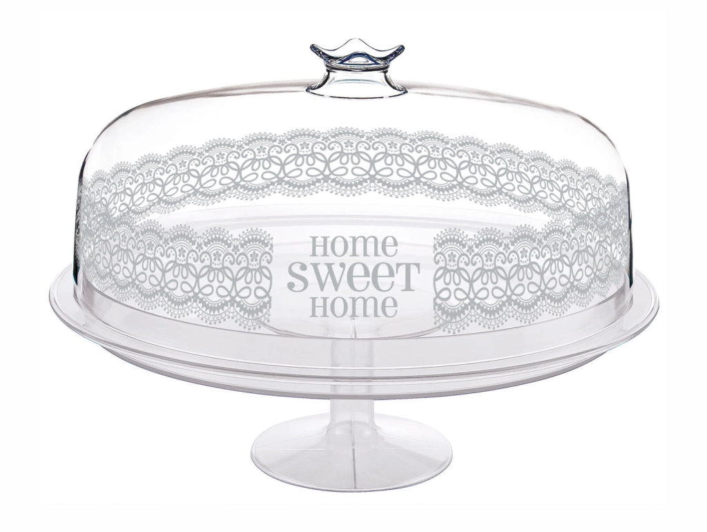 Cosmoplast Alzata con Coperchio 34 Home Sweet Home 1396