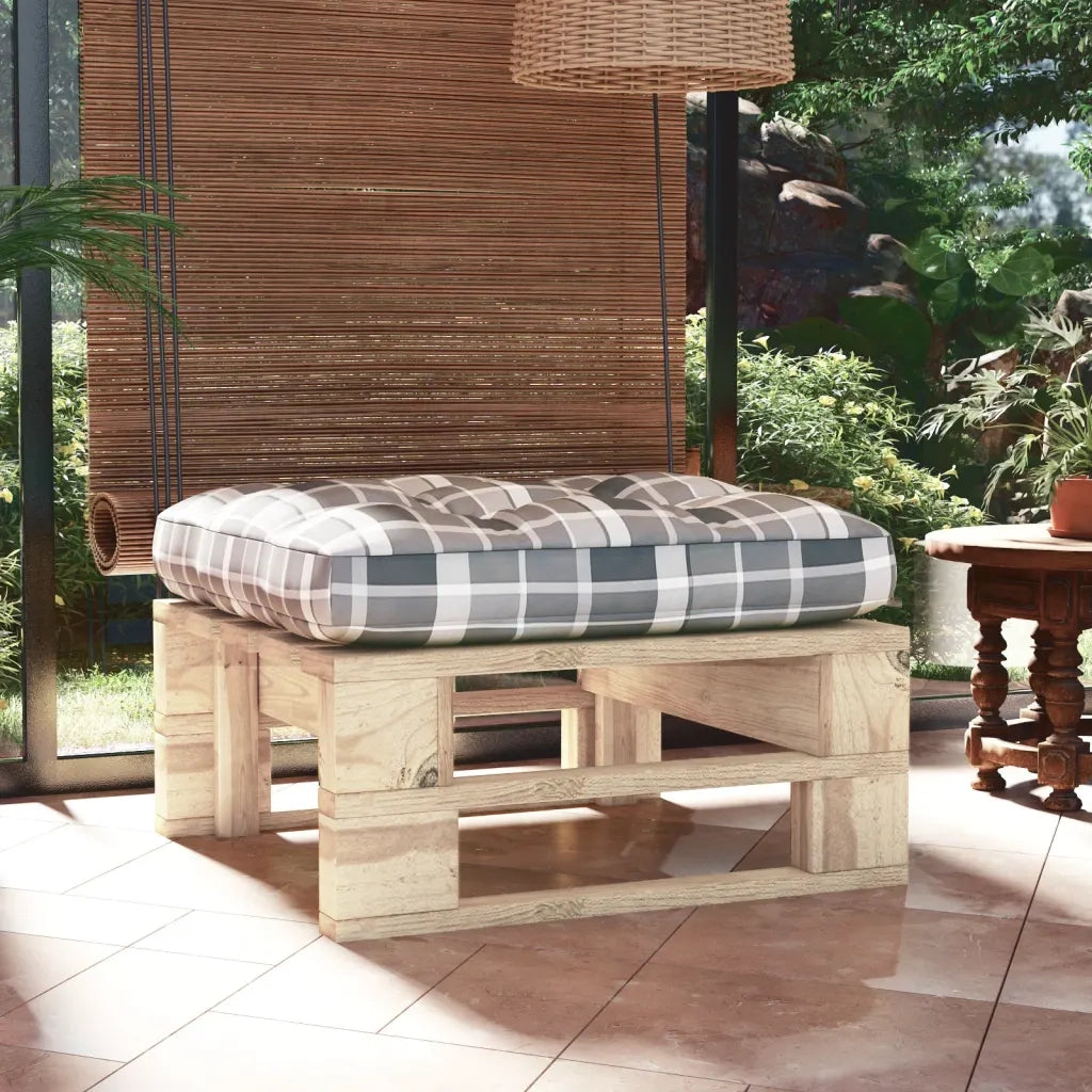 Ottomana da Giardino Pallet in Legno di Pino Impregnato CFW2623628
