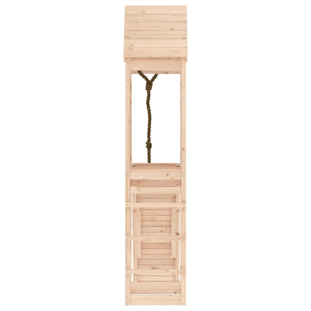 Casetta con Arrampicata in Legno Massello di Pino 3156898