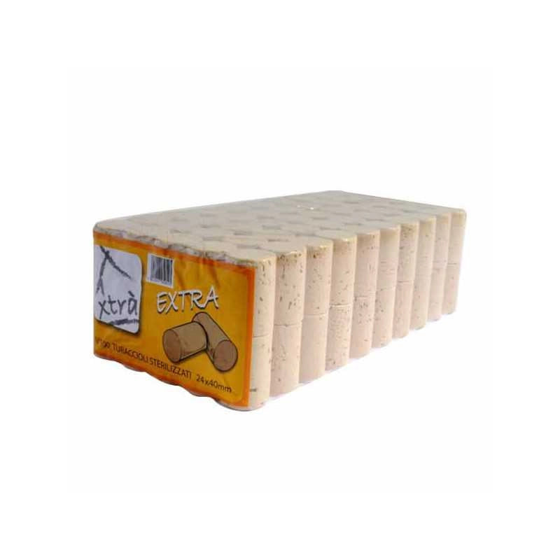 Tappo Sughero Extra 24X40 pz.100 Xtra