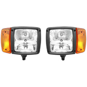 Set di fari anteriori con indicatori di direzione destro e sinistro 12V HR-A-035 Breckner Germany