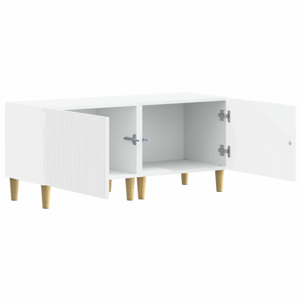 Mobile TV Bianco Legno ingegnerizzato 896675