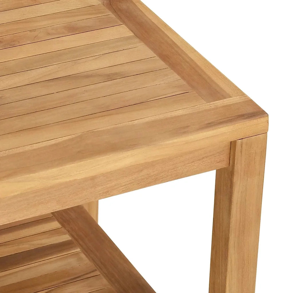 Tavolino da salotto con archiviazione Marrone 45 x 45 x 45 cm 42002305