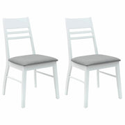 Sedie da pranzo 2 pz | Sedie da cucina Bianco 43 x 54 x 89 cm