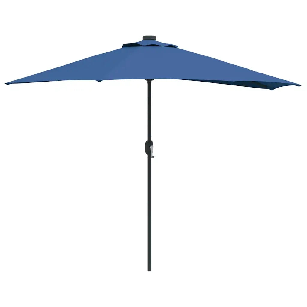 Ombrello da giardino Azzurro 294 x 150 x 224 cm 42003274