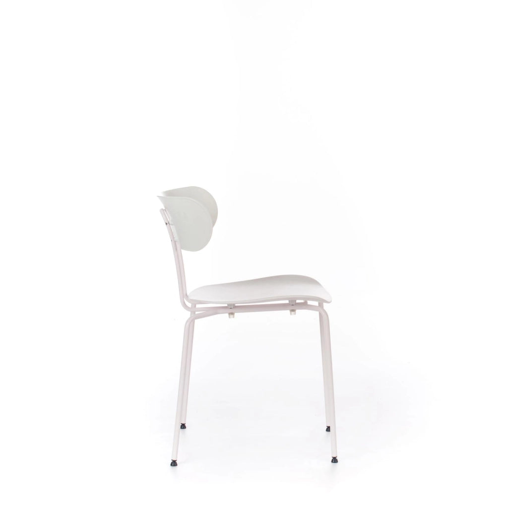 Set 4 Sedie 45x51xH82 cm in Polipropilene Fly Bianco