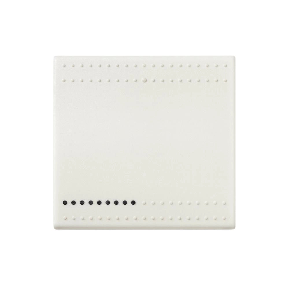 Copritasto illuminabile bticino livinglight bianco per ambienti eleganti *** numero posti 2 moduli, confezione 1