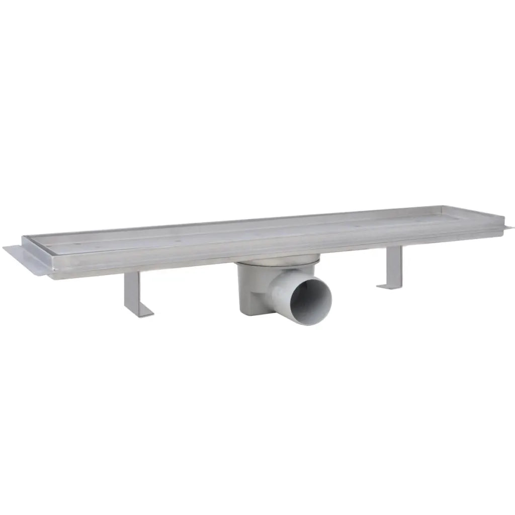 Scarico Doccia Lineare 2 pz 530x140 mm in Acciaio Inossidabile 275947