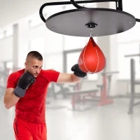Set Boxe Pera Veloce con Piattaforma Installazione a Muro, Pompetta, Accessori Inclusi, 60 x 73 x 80 cm