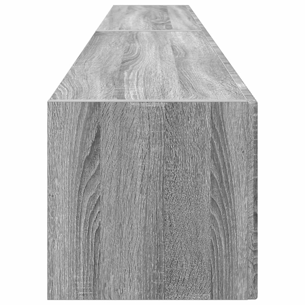 Mobile TV da parete 2 pcs Grigio Sonoma 98 x 31 x 29,5 cm 892242