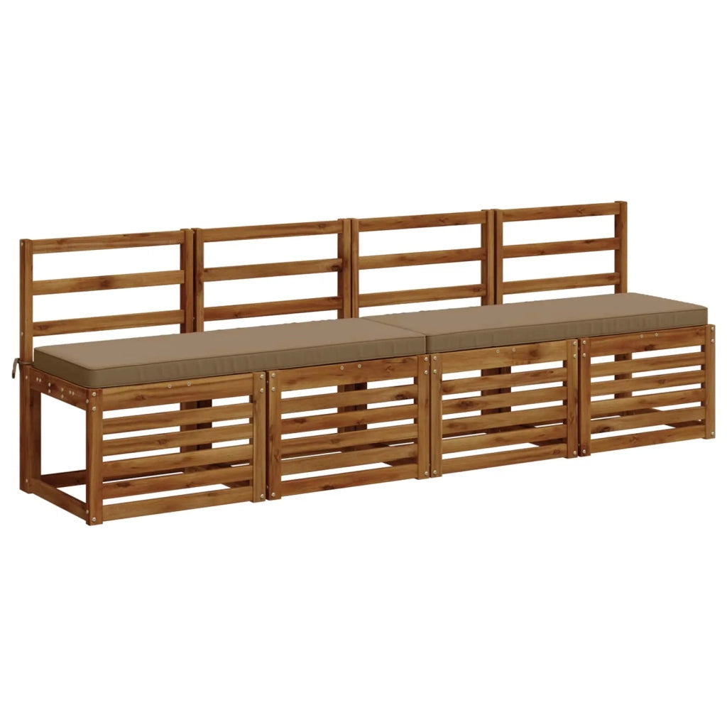 Cuscini per Panchina a 2 Pezzi VUGHT 2 pz 100% Poliestere 951163