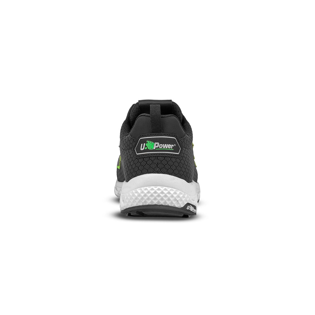 U-Power SCARPE ANTINFORTUNISTICA BASSE S3S CI HI HRO FO SR RED EGO MITCH ESD Col.Grigio/Verde Mis.42