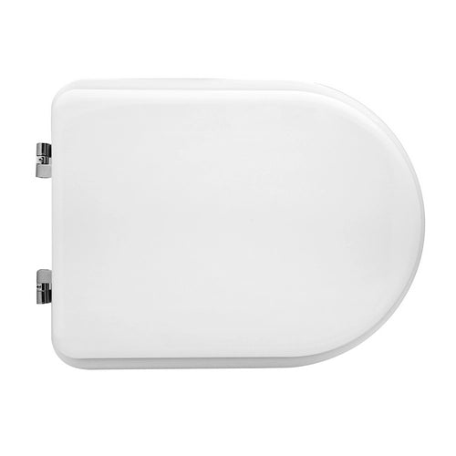 SEDILE WC PER CESAME VASO SINTESI FORMA 6- Bianco - Cerniere A passan- CW- pezzi 1