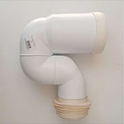 Curva wc da 110mm tecnica da ristrutturazione per scarico con guarnizione