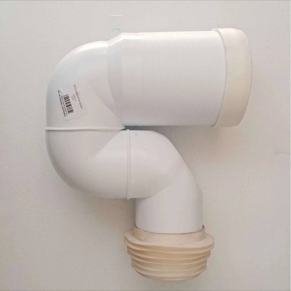 Curva wc da 110mm tecnica da ristrutturazione per scarico con guarnizione