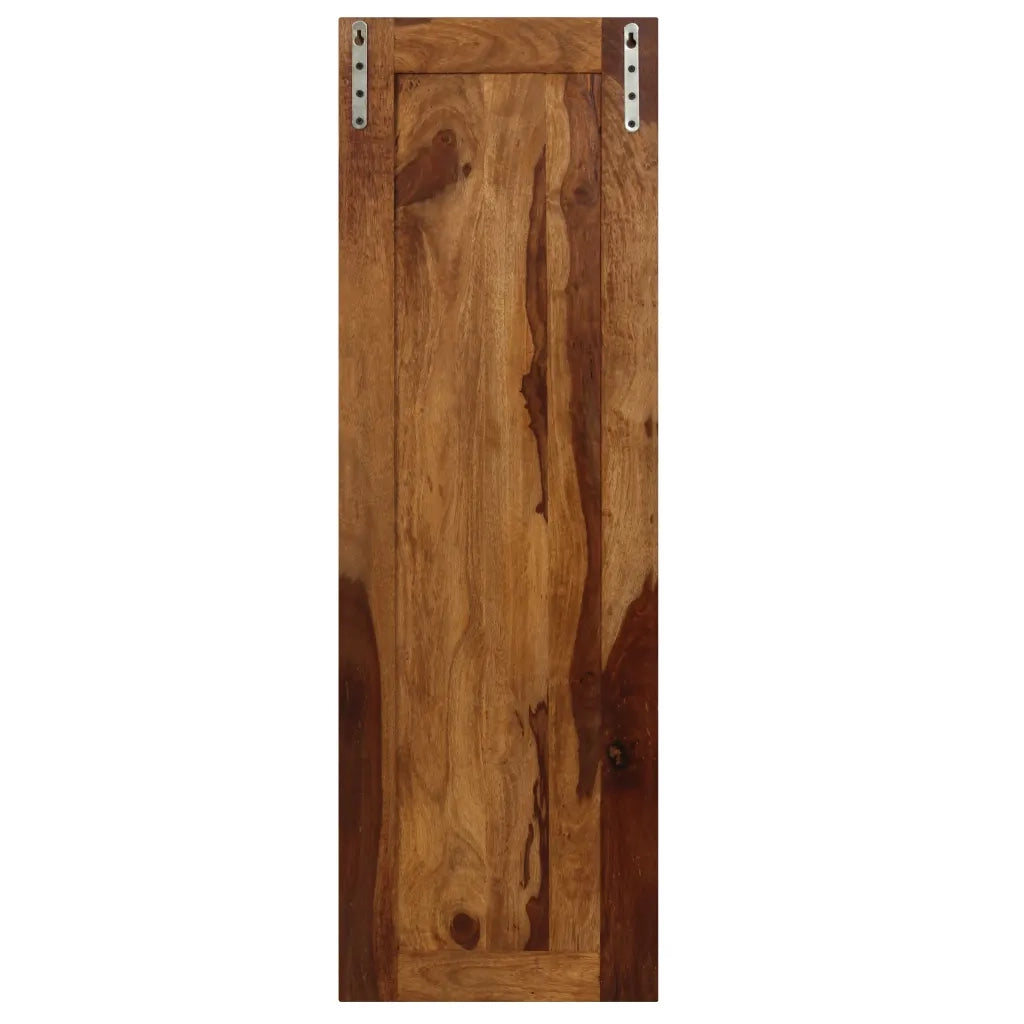 Appendiabiti 2 pz in Legno Massello di Acacia 246232