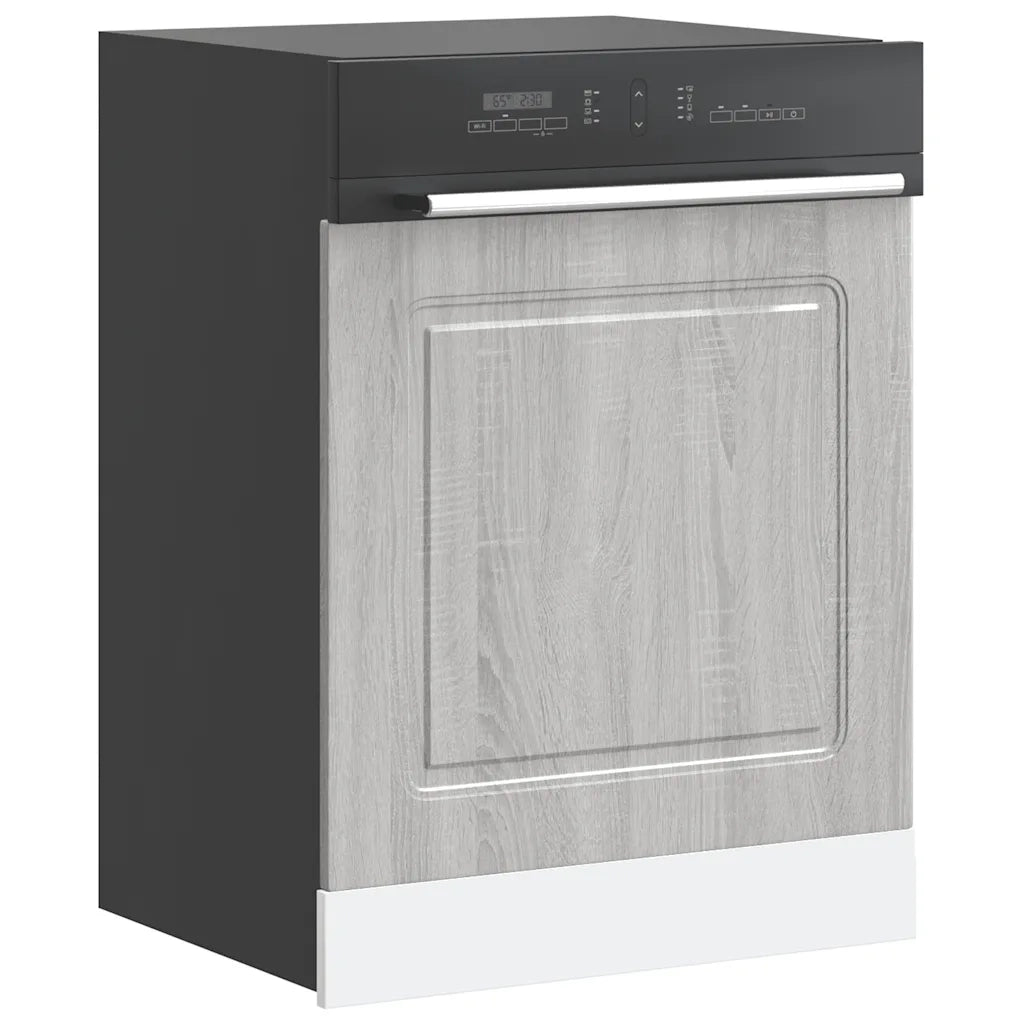 Pannello Lavastoviglie Kalmar Grigio Sonoma 60x1,5x57 cm 853663