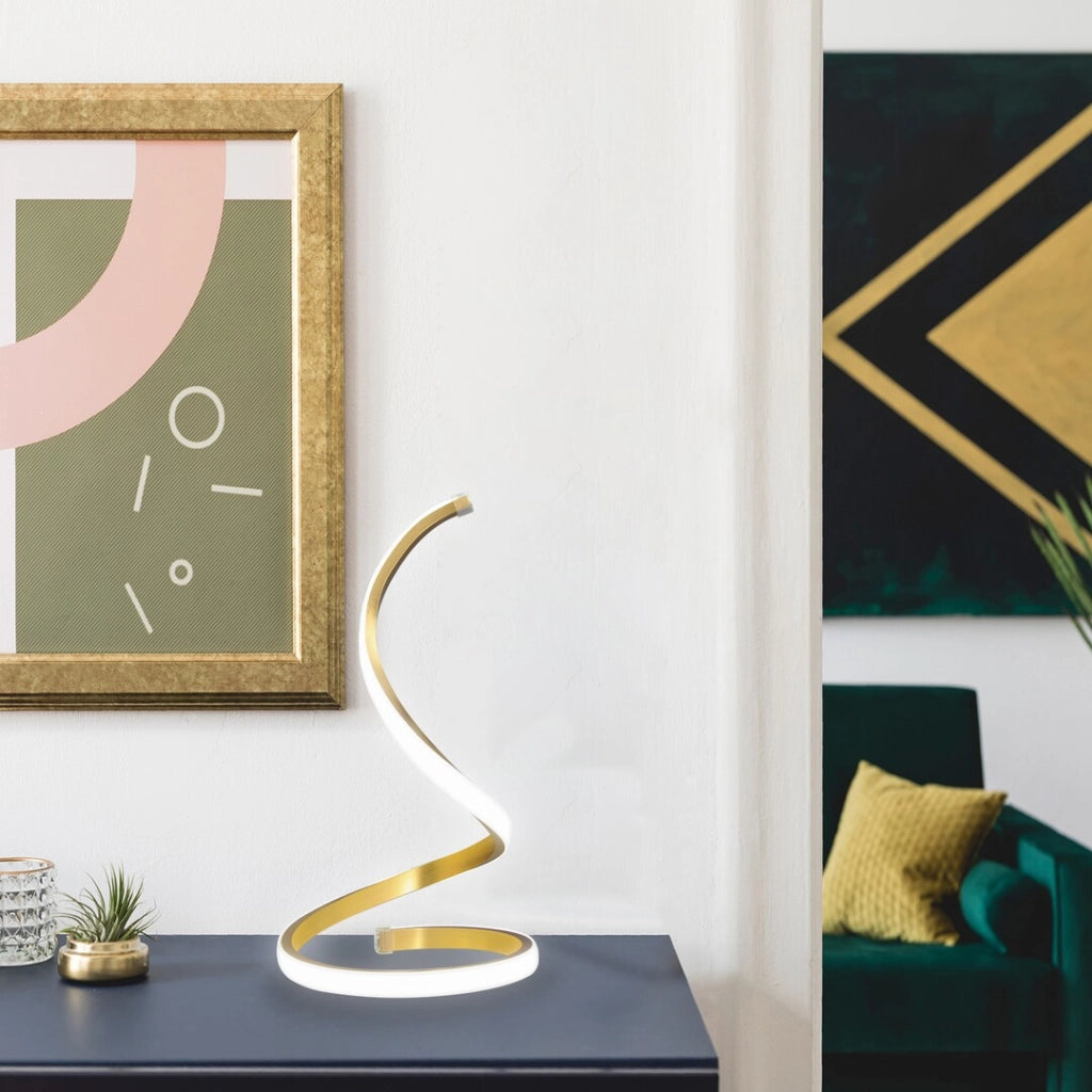 Lampada da tavolo LED design oro Anais 4,8W 4000K Rabalux