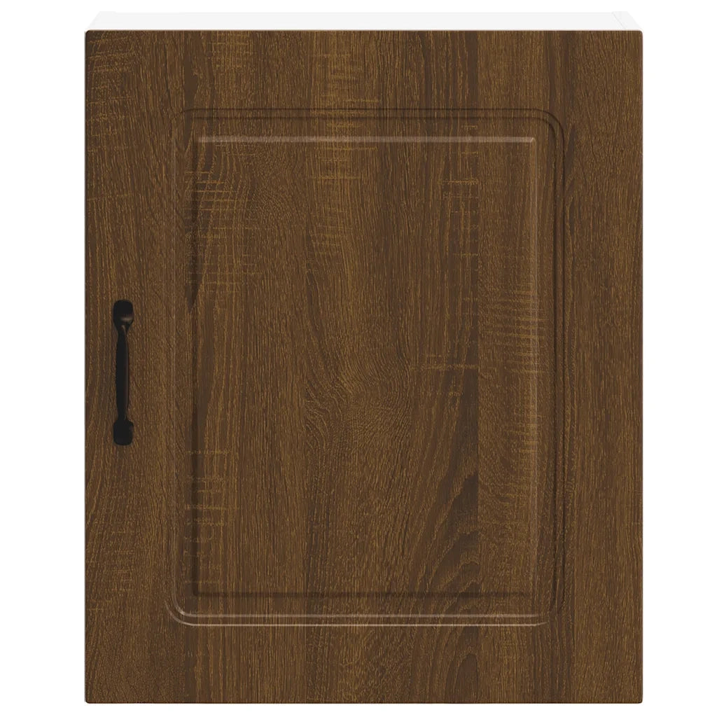 Pensili da cucina 2 pz Kalmar in Legno Multistrato color rovere Marrone 853572
