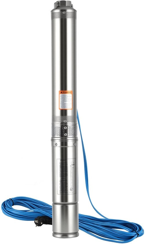 Pompa per Pozzi Profondi Produzione Acqua 4.000 litri/ora Altezza di Elevazione 67 m Profondità di Pompaggio 80 m