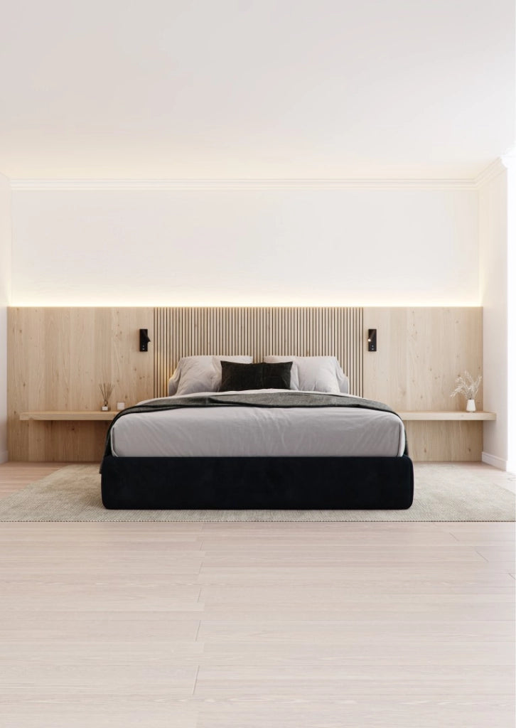 Pure Applique LED da Parete Wall 4W 2700K Orientabile con Caricatore USB-C Integrato e Tre Intensità Luminose Finitura Nero Opaco 30-2700K-NE
