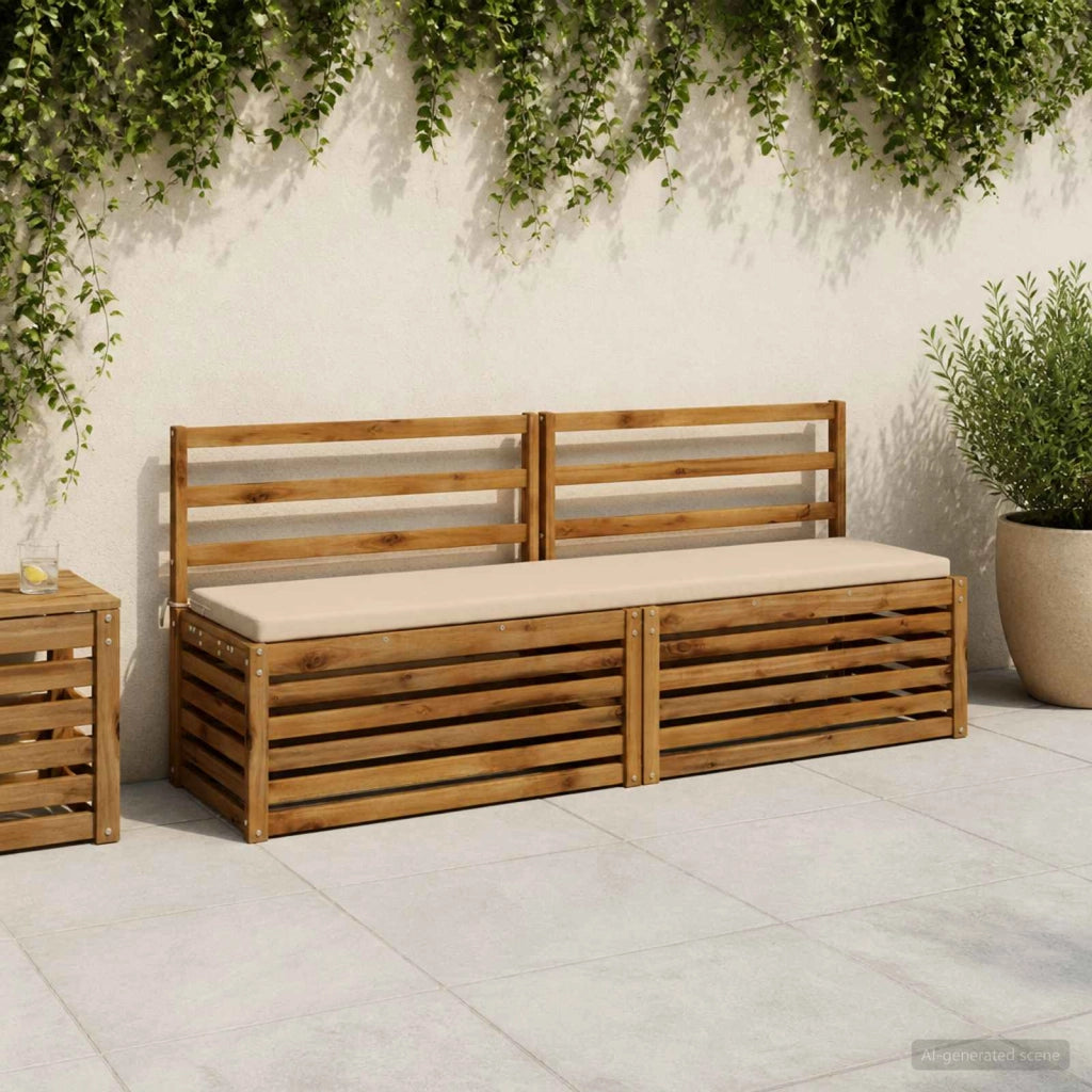 Cuscino per panchina SOEST 100% Poliestere Crema 949102