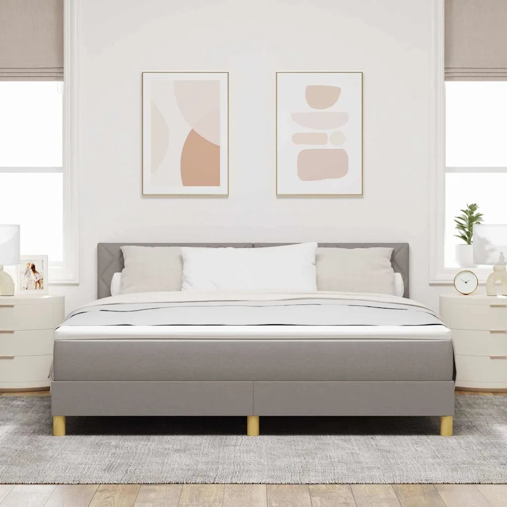 Letto a molle con materasso Talpa 180 x 200 cm Tessuto 3339018