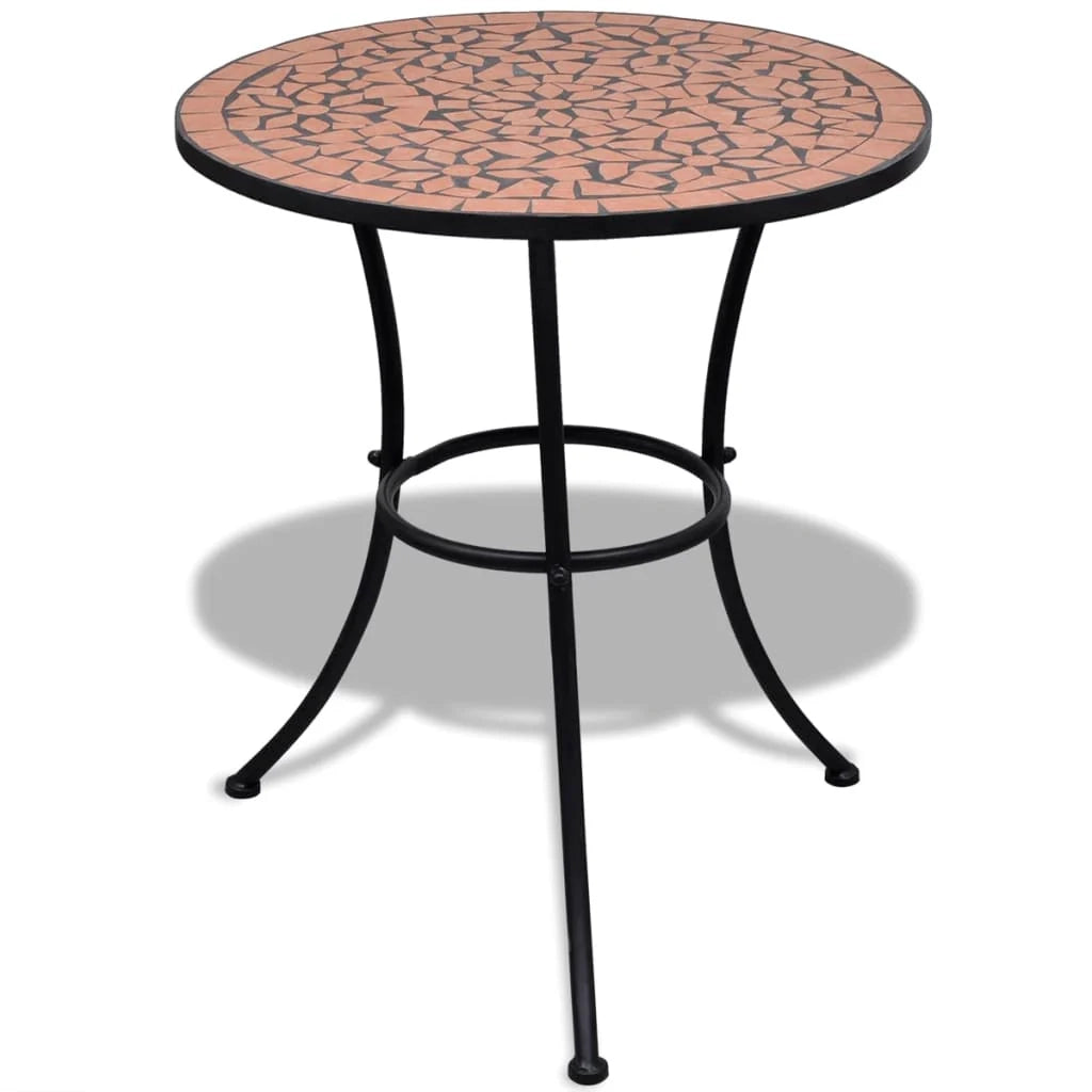 Set di mobili da bistrot da 3 pezzi con piastrelle in ceramica color terracotta 02_0014539