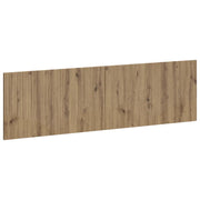 Testiera da Muro HOORN Rovere Artigianale Legno ingegnerizzato 897384