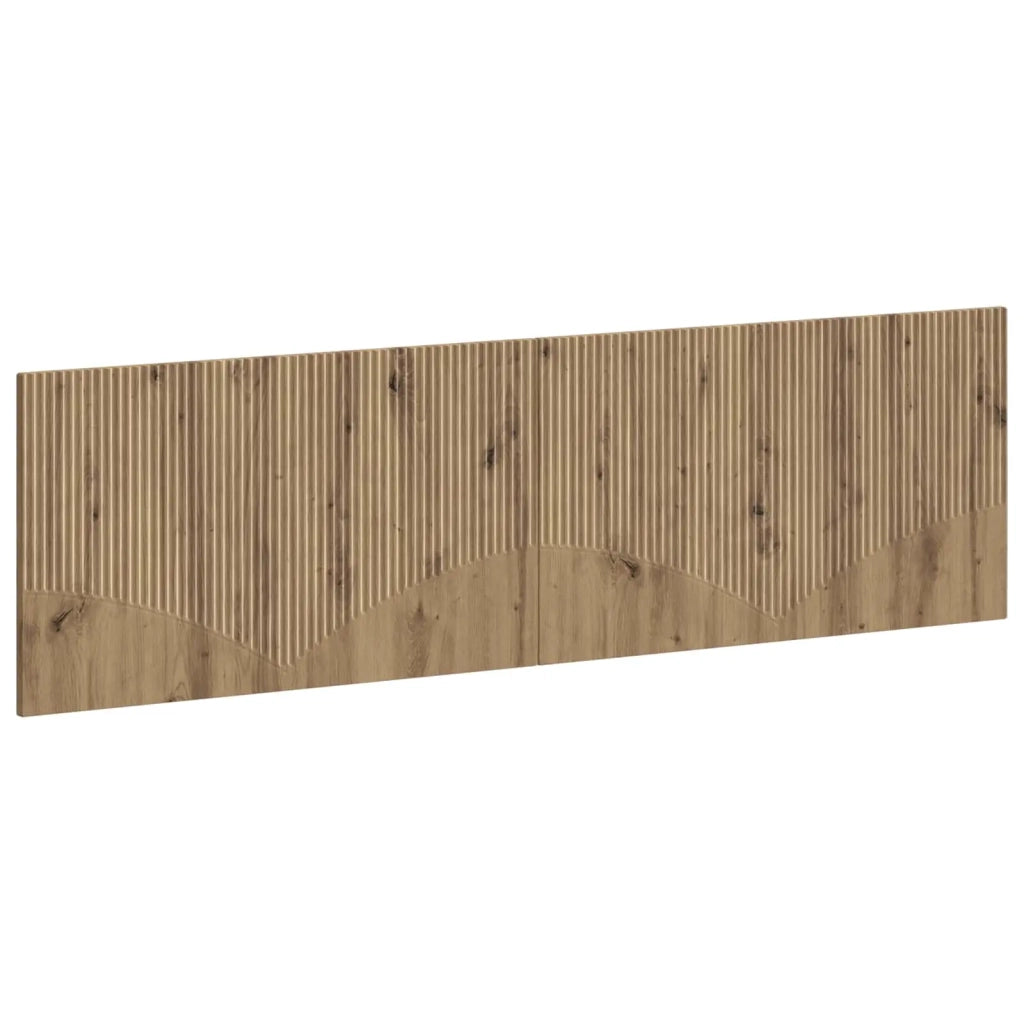 Testiera da Muro HOORN Rovere Artigianale Legno ingegnerizzato 897384