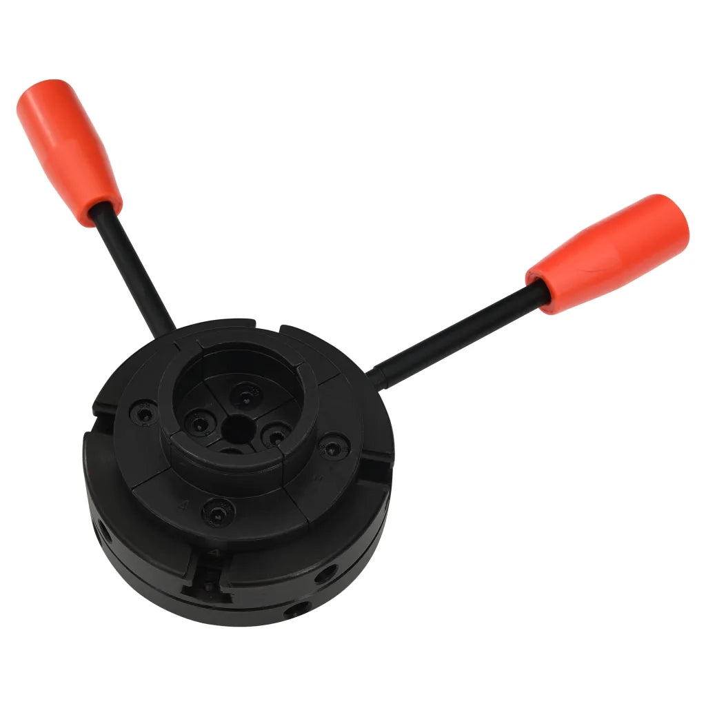 Mandrino per Legno a 4 Griffe Attacco M33 in Acciaio 100 mm 147830