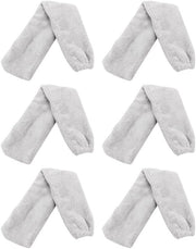 Set di asciugamani in microfibra per pulizia - Insacco da 6 - Grigio - Lavabile