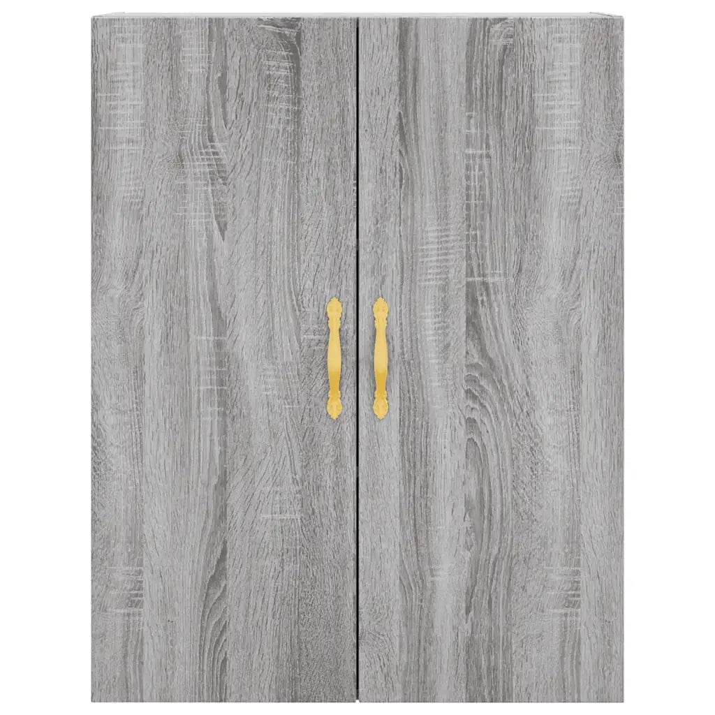 Mobili a Parete 2 pz Grigio Sonoma 69,5x34x90 cm 3195609